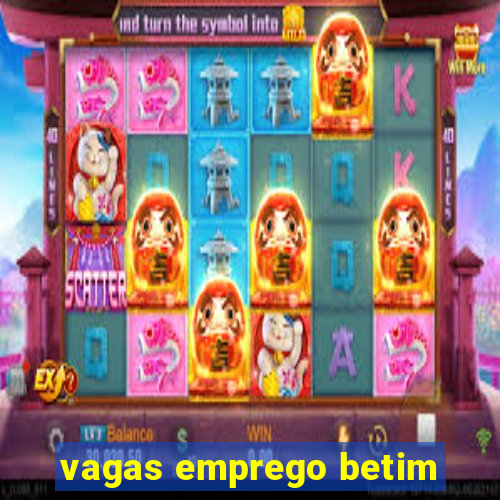 vagas emprego betim